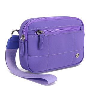 Nylon Wristlet Wallet, Quilted Rfid Blocking Lhtweht Wristlet o_o